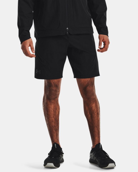 Men's UA Unstoppable Cargo Shorts in Black image number 0